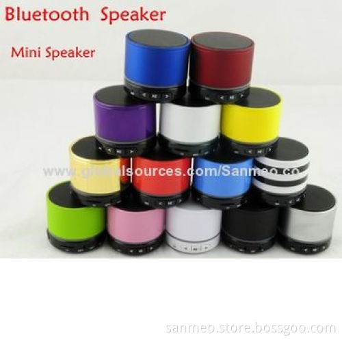 Mini Bluetooth Speakers, Hi-Fi Music Player, Mic for iPhone 5/MP4/MP3/Tablet PC, Handsfree Calling